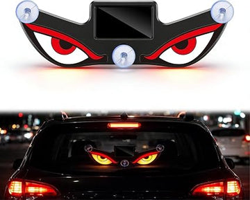 Solar Demon Eye LED Car Window Light
