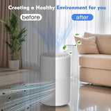Portable Air Purifier for Home & Bedroom Pack Of 1