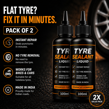 Tyre Sealant Liquid 100ML EACH PACK OF 2