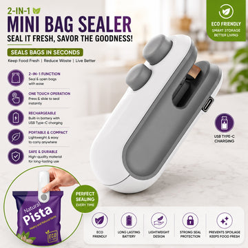 Rechargeable Mini Heat Bag Sealer