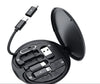 Mini Multi-Functional Fast Charging Data Cable Set (Pack of 1)