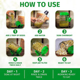 SPROUT MAKER JAR 720ML Pack of 2
