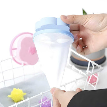Washing Machine Floating Lint Remover Mesh Bag (Pack of 2P